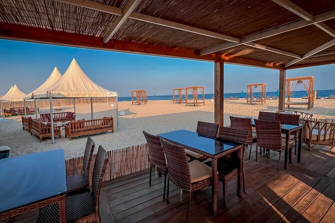 Private Overnight Desert Safari, Dune bashing, dinner & Breakfast - Sealine Beach and the first run across the dunes