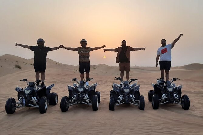 Qatar-ATV Self Drive Quad Bike Experience - The track-versus-dunes question