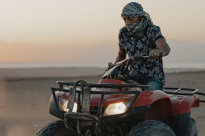 Qatar-ATV Self Drive Quad Bike Experience - Reaching Sealine Beach and the southern desert