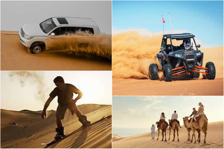Qatar Desert Safari, Quad bike, Camel Ride and Sandboarding - Mesaieed brings the first taste of desert tradition