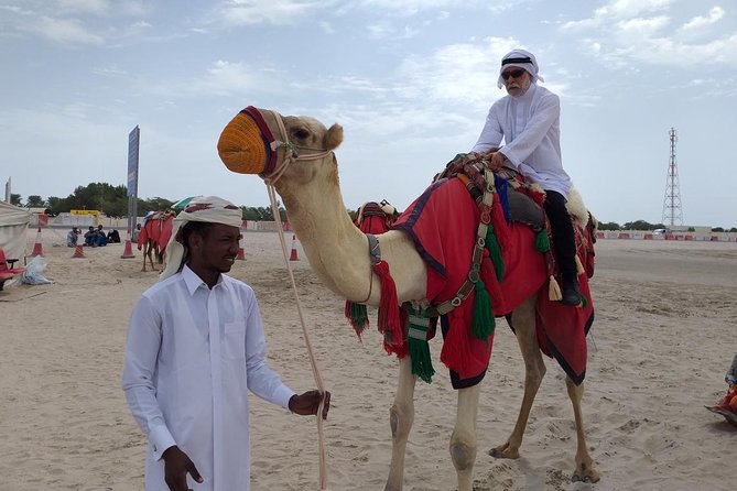 Qatar Gold Dune Safari, Dune Bashing,Camel Ride,Sand Boarding,Inland Sea Desert - Khor al Udaid and the inland sea
