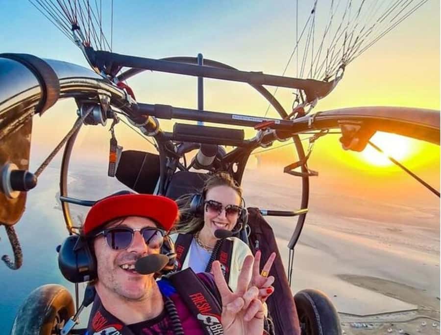 Qatar's Skybound Adventure: Exclusive Private Paratrike tour - What a private paratrike flight in Al Wakrah feels like