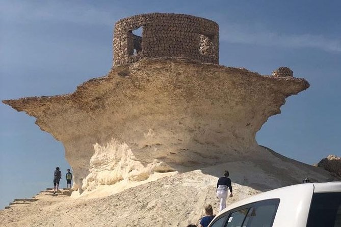 Qatar West Coast tour, Zekreet, Richard Serra Sculpture, Mushroom Rock Formation - Why western Qatar is worth your time
