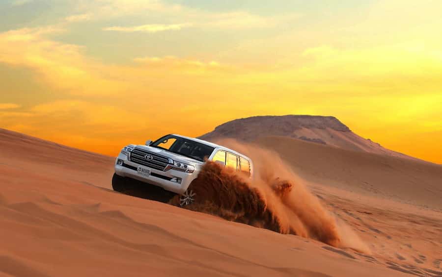 Quad Bike/Buggy, Desert Safari, Camel Ride, Dune Bashing - Red dune bashing: the main adrenaline rush