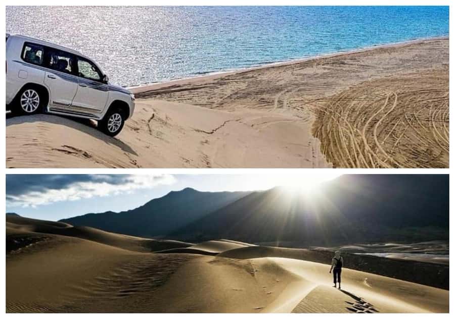 Relax Inland Sea Tour, Desert Safari, Camel Ride, SandBoard - Key points before you book