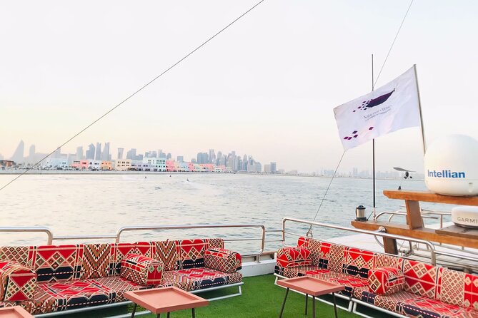 See Doha from the Sea - Onboard comfort and refreshments