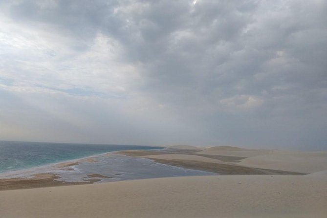 Sharing or Private Safari, Sand Boarding, Camel Ride, inland Sea Quick swim - What the $55 price really covers