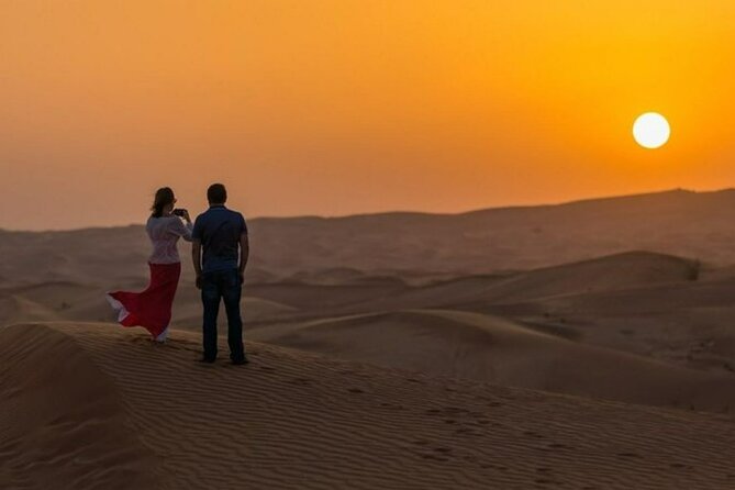 Sunrise or Sunset , Desert Safari Tour in Heart of Qatar - Khor Al Udaid, where sand reaches the Gulf
