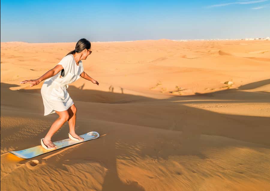 Sunrise : Privare Dune Bashing, Camel Ride & Sandboarding - What makes this sunrise safari worth considering