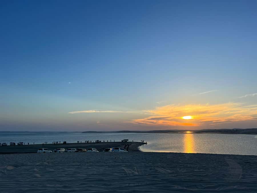 Sunrise : Privare Dune Bashing, Camel Ride & Sandboarding - Private or small-group travel