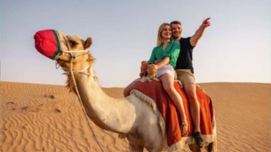 Sunrise/Sunset DuneBashing,CamelRide InlandSea &Sandboarding - Refreshments, comfort, and the simple extras