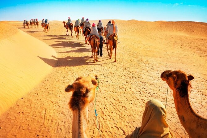 Tranquil Sands A Serene Desert Safari Experience - A Bedouin-style pause and Arabic coffee