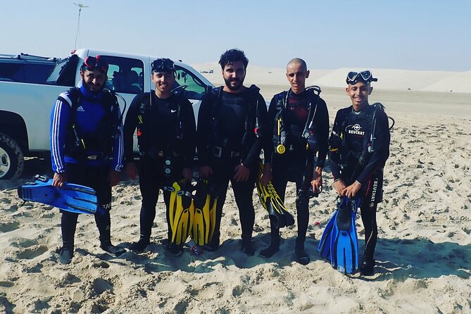 Try Scuba dive in Qatar - Underwater photographs and the official certificate
