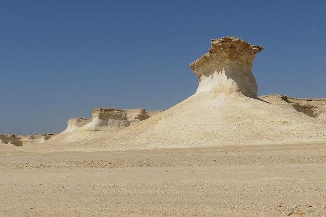 West Of Qatar Richard Serra sculpture, Mushroom Hills,Camel track - Starting from Doha in an air-conditioned vehicle