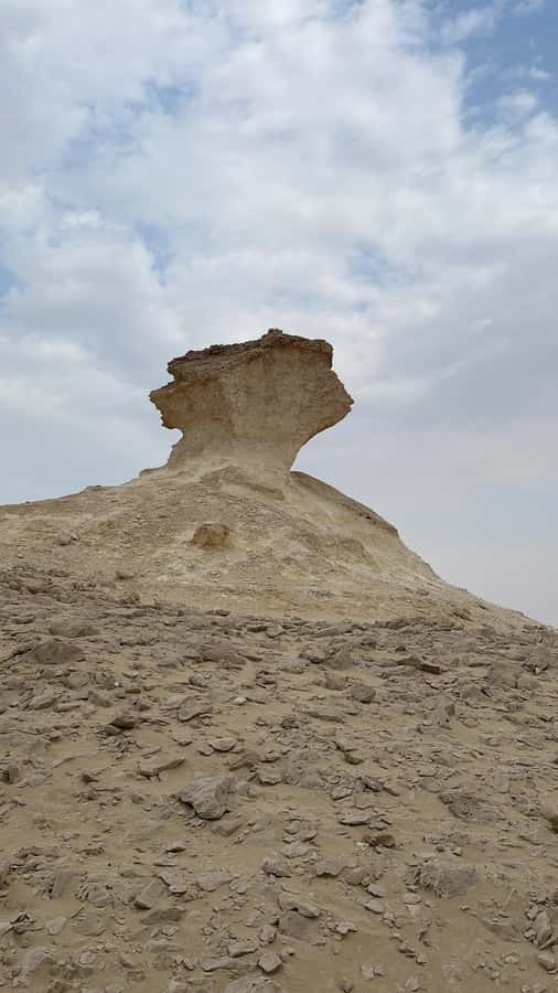 West Qatar tour to Richard Sierra sculpture,Umbrella Rock - Is $32 a Fair Price?